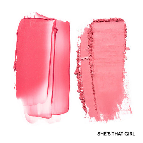 Mini Major Headlines Double-Take Crème & Powder Blush Duo - She's That Girl