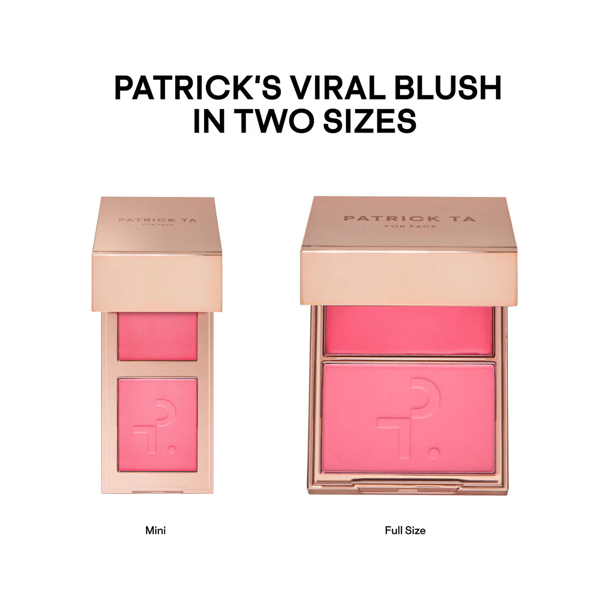 Mini Major Headlines Double-Take Crème & Powder Blush Duo - She's Blushing
