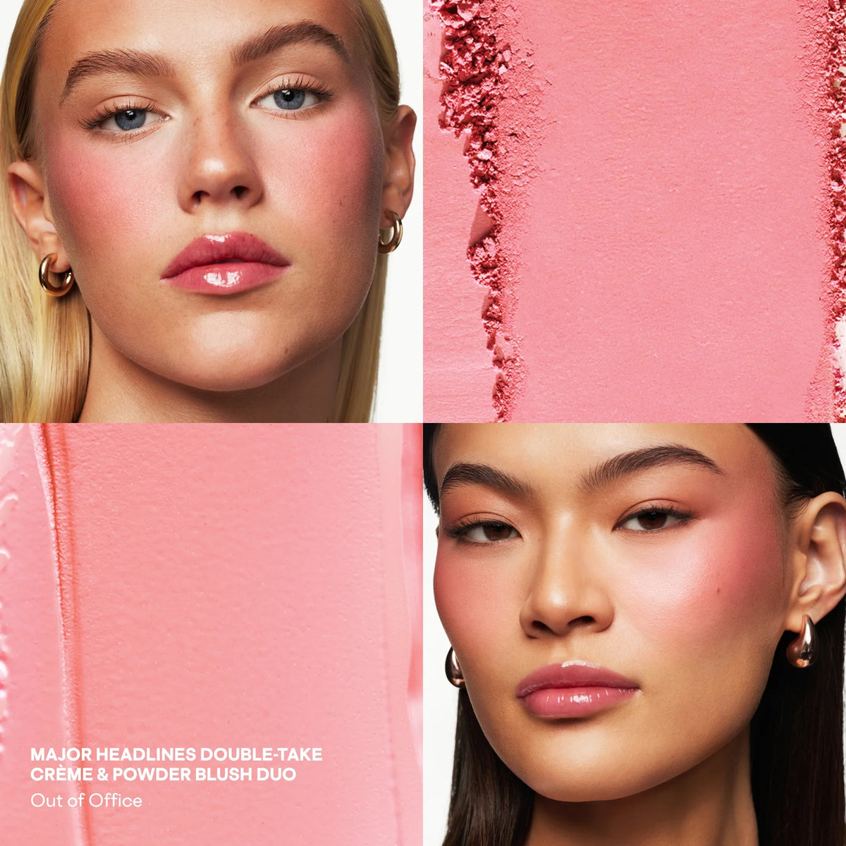 Major Headlines Double-Take Crème & Powder Blush Duo - Out Of Office