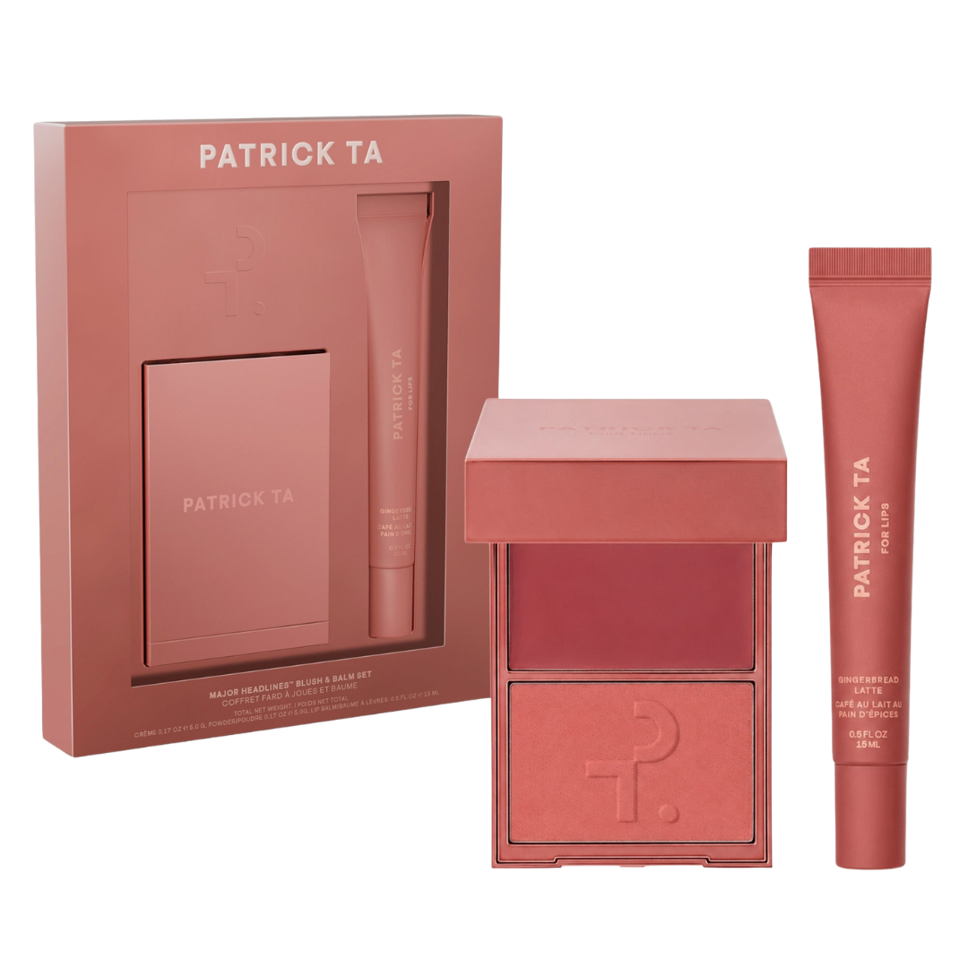 Major Headlines Blush & Balm Set - Gingerbread Latte
