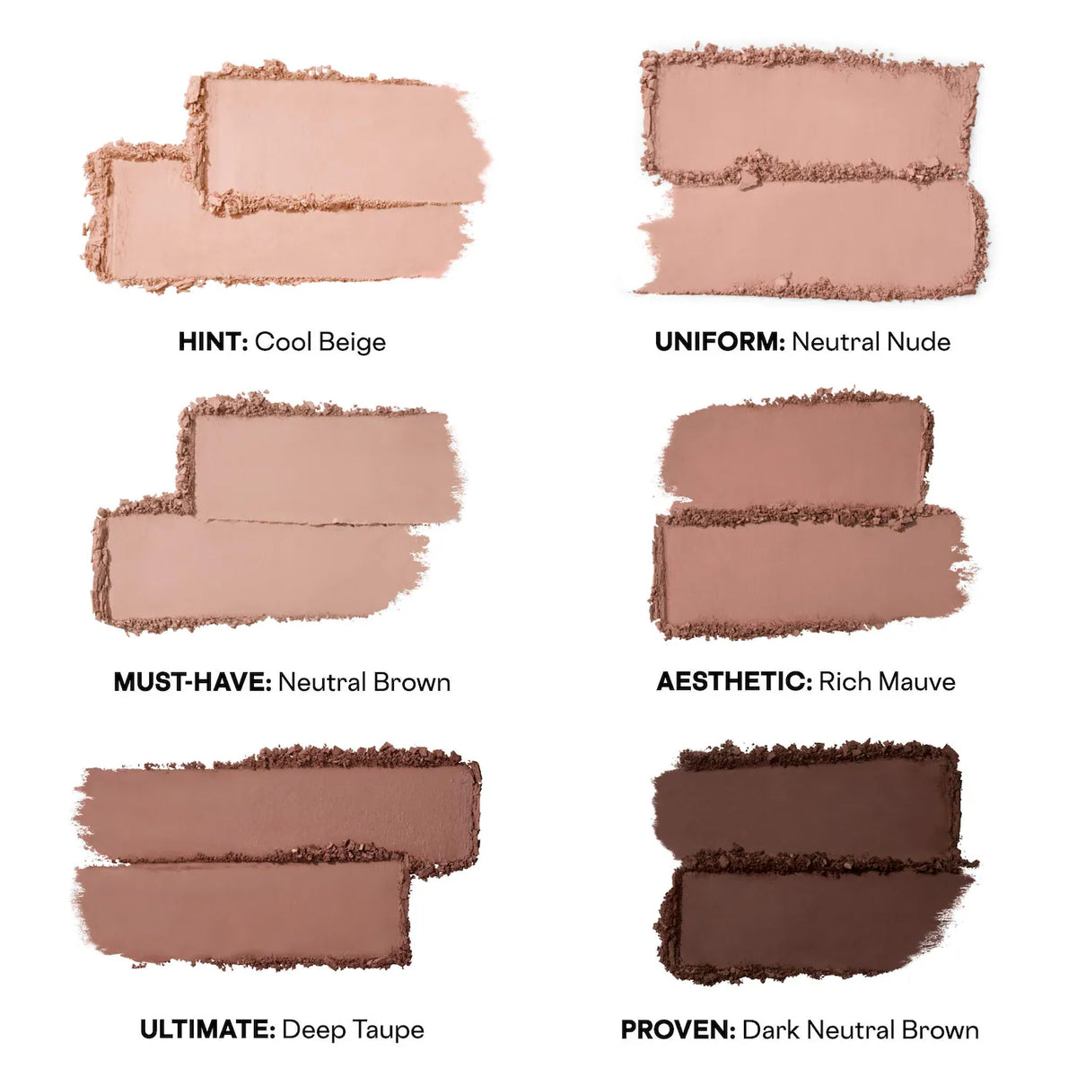 Major Dimension Essential Artistry Edit Eyeshadow Palette Cool Taupe