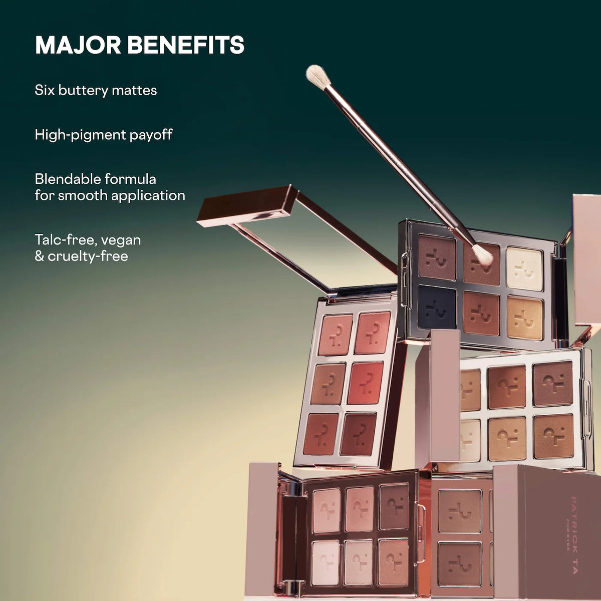 Major Dimension Essential Artistry Edit Eyeshadow Palette Warm Rose