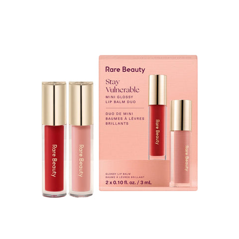 Stay Vulnerable Mini Glossy Lip Balm Duo