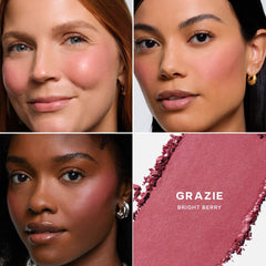 SuperSuede™ Baked Powder Blush Grazie