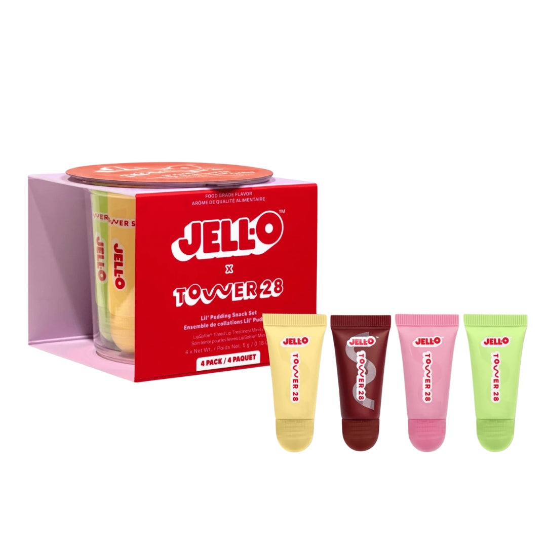 X JELL-O® Lil’ Pudding Mini LipSoftie Gift Set