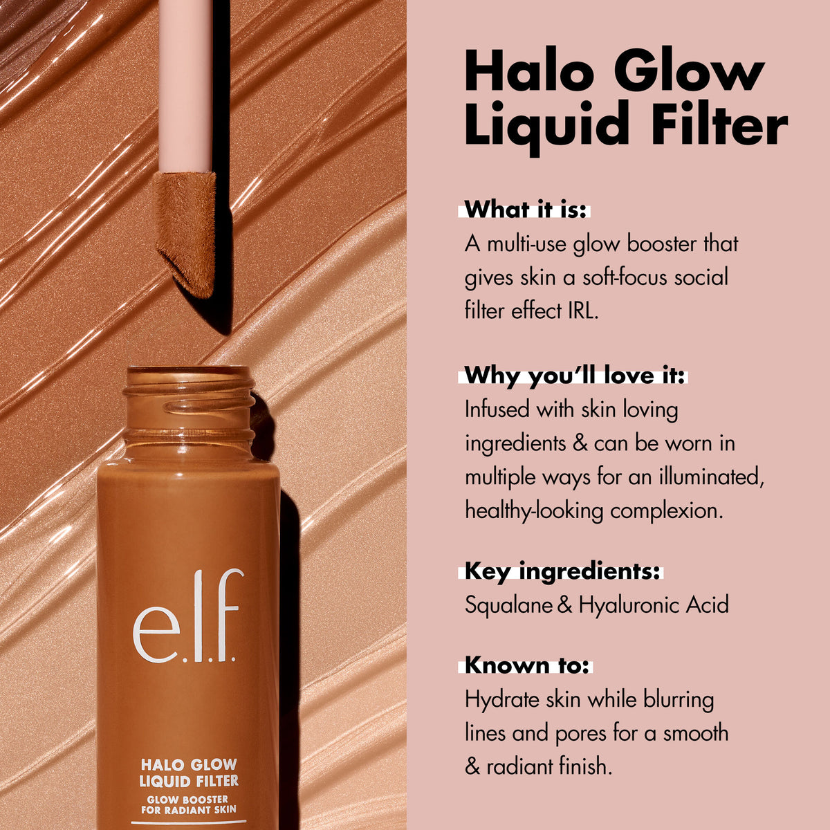 Halo Glow Liquid Filter - 1 Fair Neutral Peach