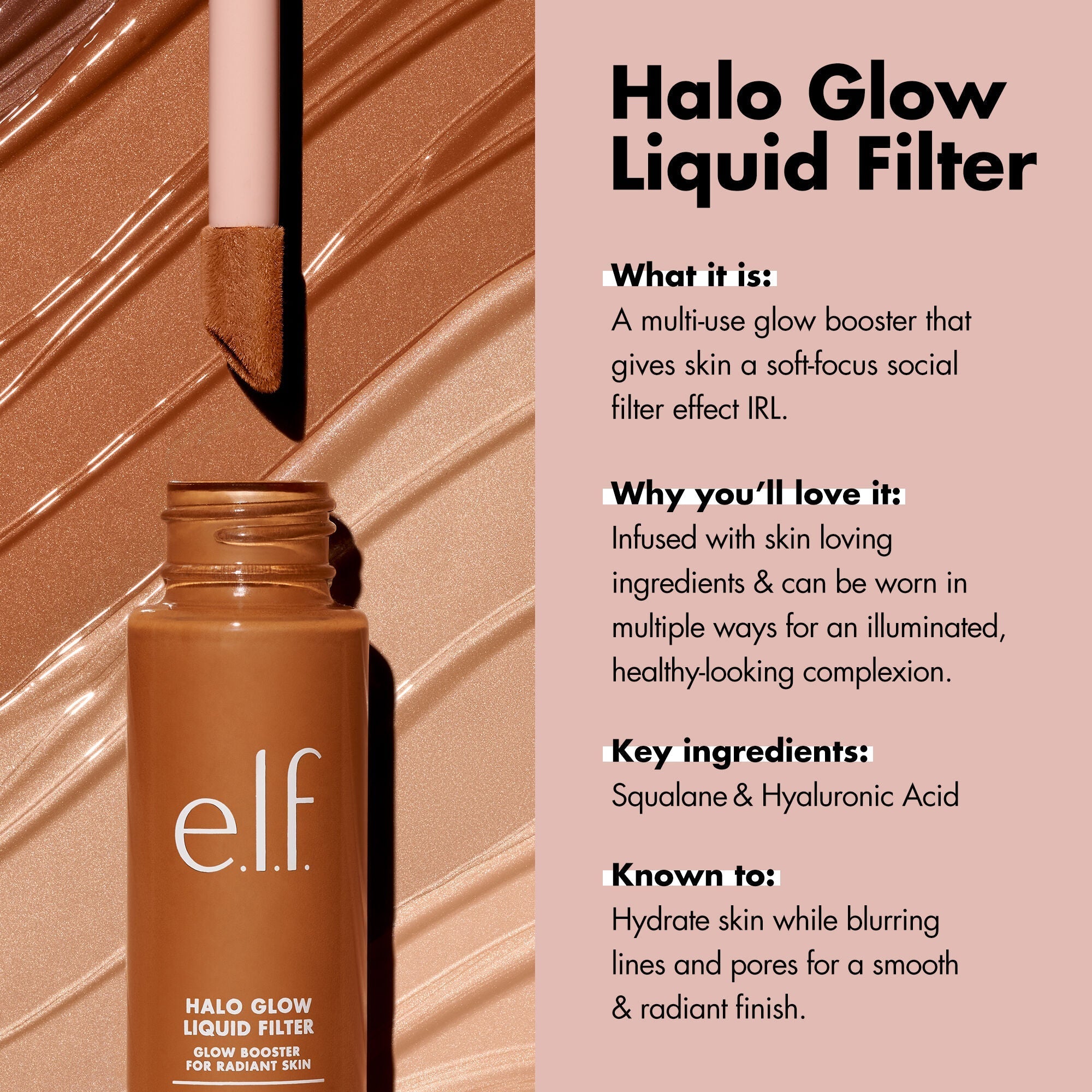 Halo Glow Liquid Filter - 3 Light/Medium Cool
